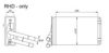 VW 532801516A Heat Exchanger, interior heating